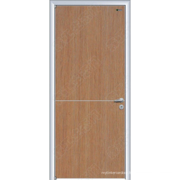 Types de portes en placage de bois, portes extérieures uniques, porte intérieure en laque UV